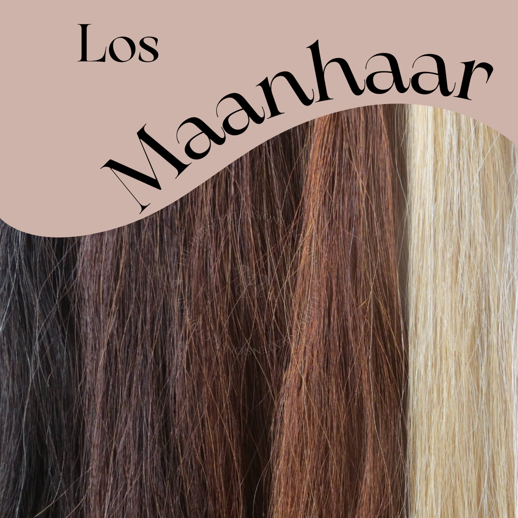 Los maan haar paard