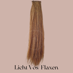 Maantop Clip-in van maanhaar in kleur 13. Licht vos/ Flaxen