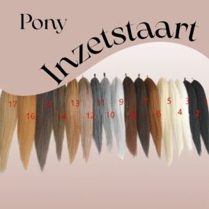 Inzetstaart Pony van Thef
